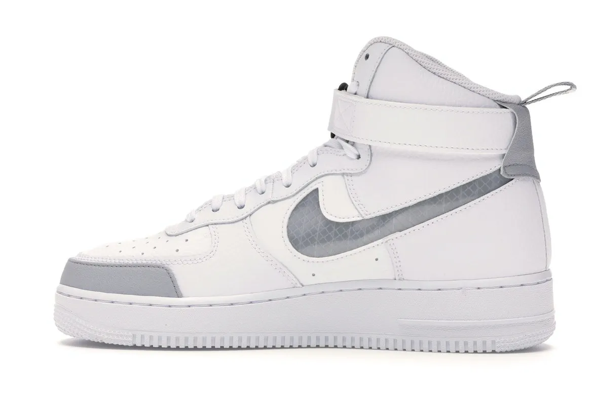 Фото № 6 с приближением к товару «‎Nike Air Force 1 High Under Construction White»