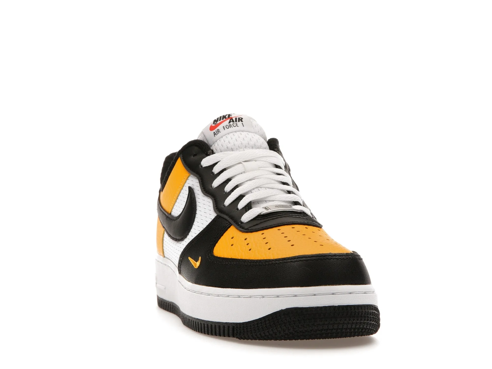 Фото № 3 с приближением к товару «‎Nike Air Force 1 Low 07 LV8 Black Gold Jersey Mesh»