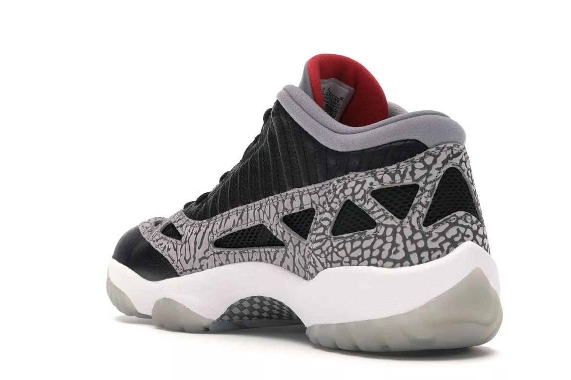 Фото № 6 с приближением к товару «‎Jordan 11 Retro Low IE Black Cement»