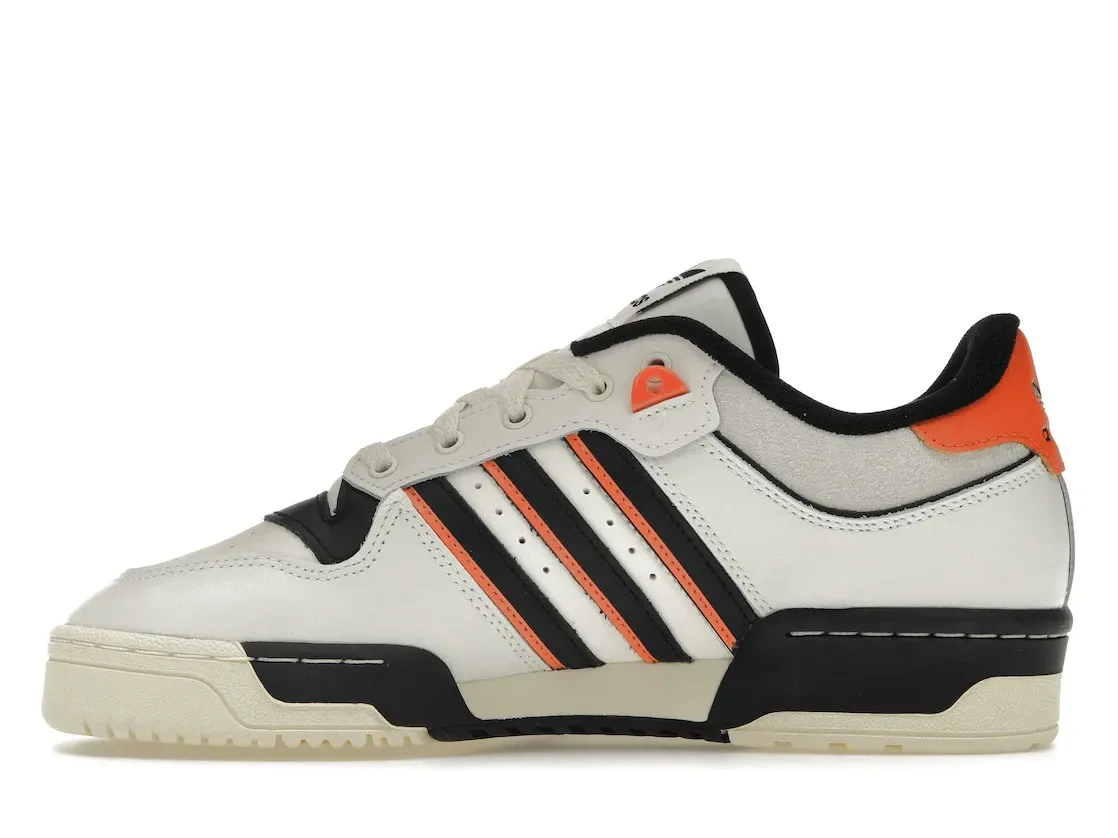 Фото № 3 с приближением к товару «‎adidas Rivalry 86 Low White Black Semi Impact Orange»