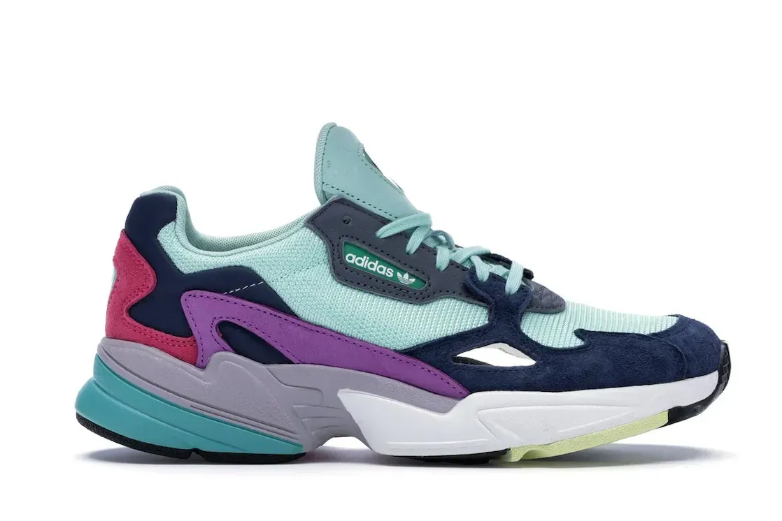 Фото № 1 с приближением к товару «‎adidas Falcon Clear Mint Collegiate Navy »