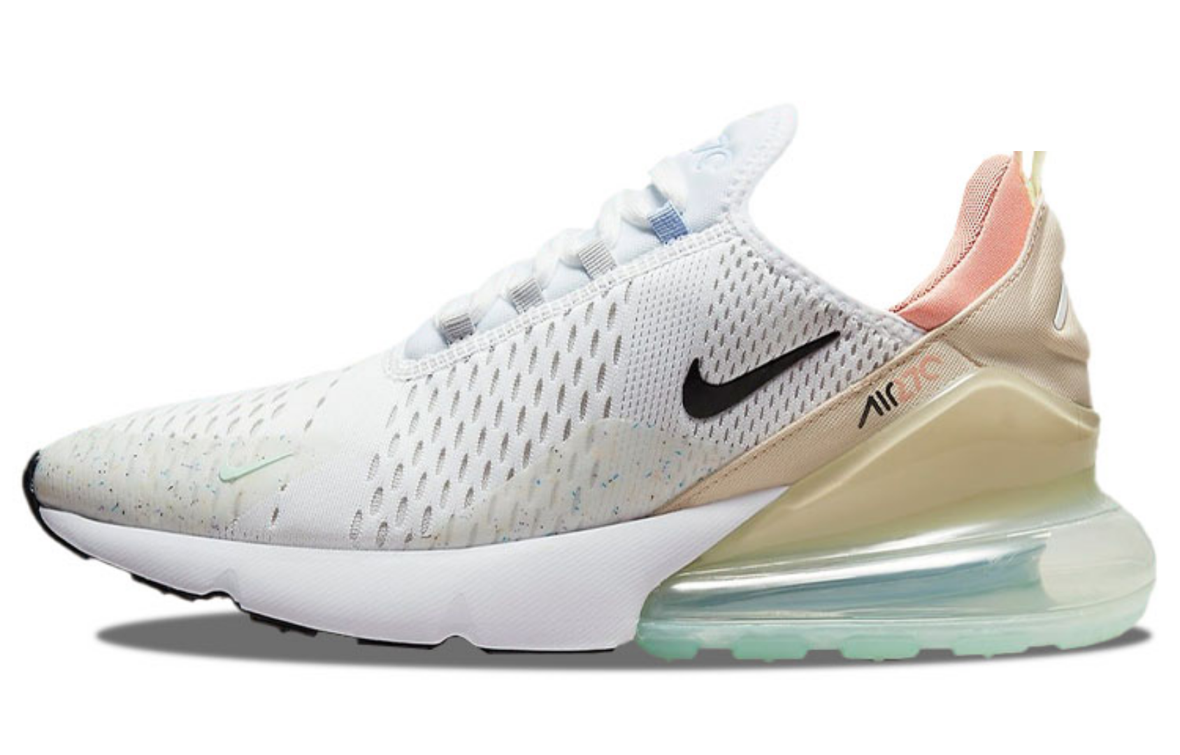 Фото № 1 с приближением к товару «‎Nike Air Max 270 Sneakers WhiteKhaki»