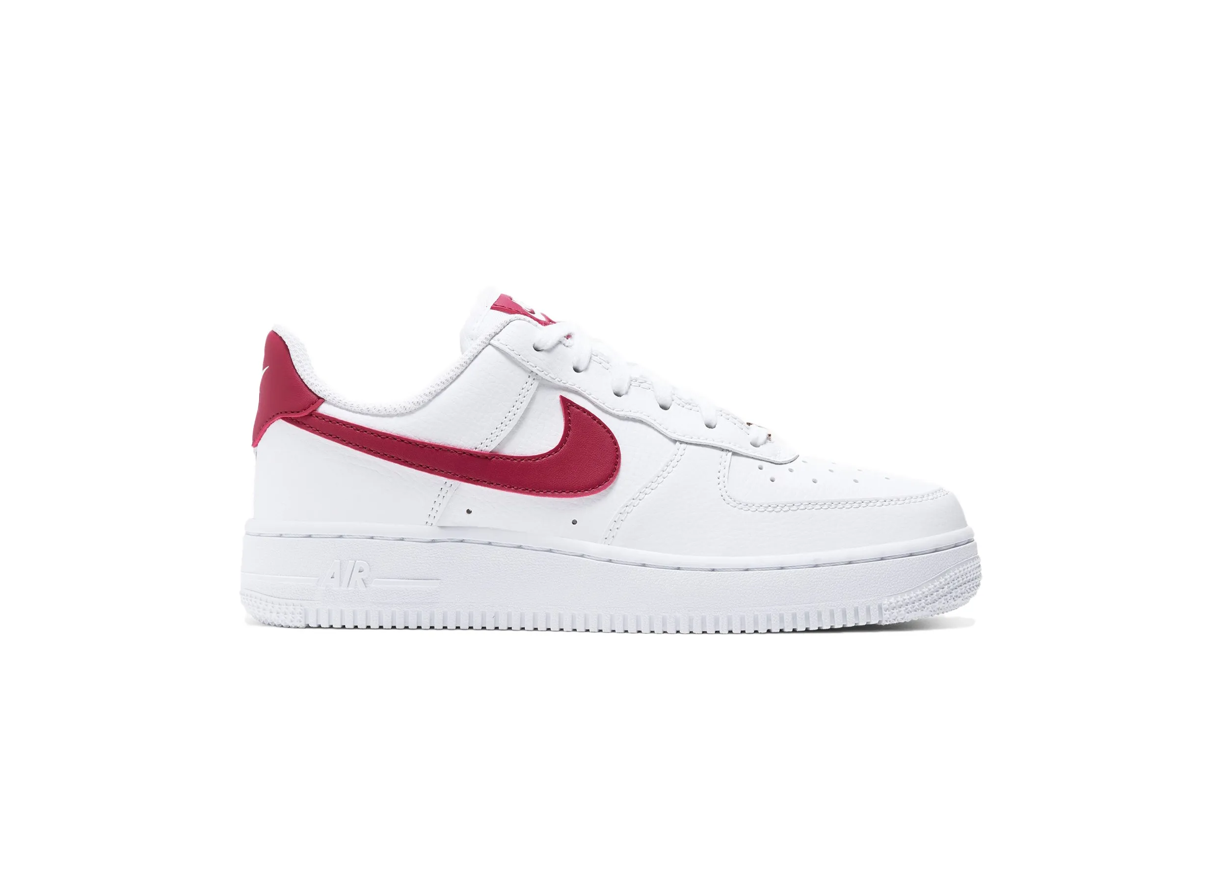Фото № 1 с приближением к товару «‎Nike Air Force 1 Low 07 White Noble Red »