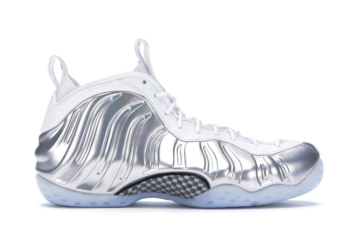 Фото № 1 с приближением к товару «‎Nike Air Foamposite One Chrome White »