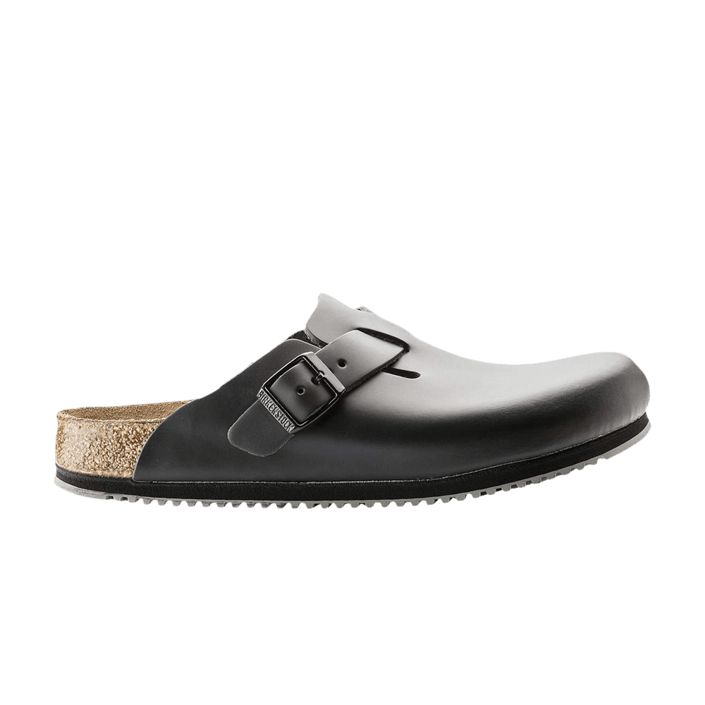 Birkenstock Boston Super Grip Sandal Black