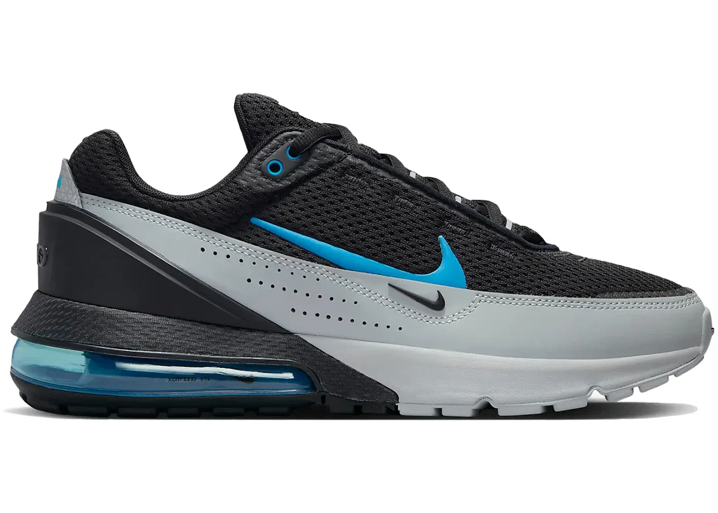 Фото № 1 с приближением к товару «‎Nike Air Max Plus Black Grey Laser Blue»