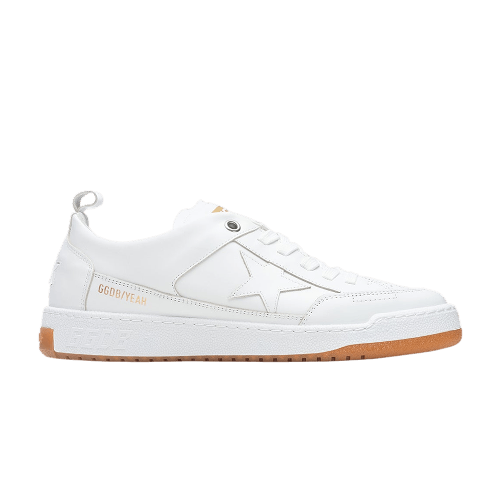 Golden Goose Yeah Leather Optical White