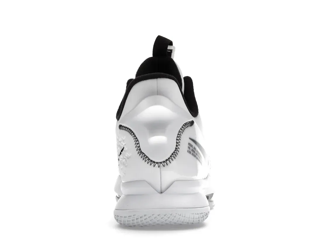 Фото № 4 с приближением к товару «‎Nike LeBron Witness 5 White Black»