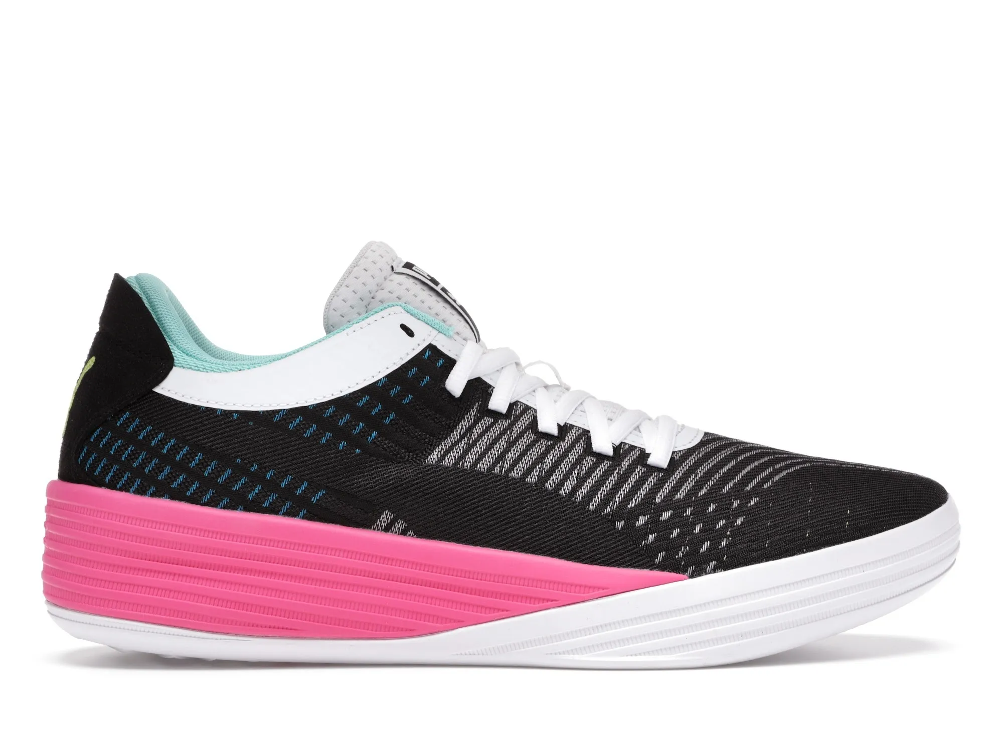 Фото № 1 с приближением к товару «‎Puma Clyde All-Pro Black Luminous Pink»