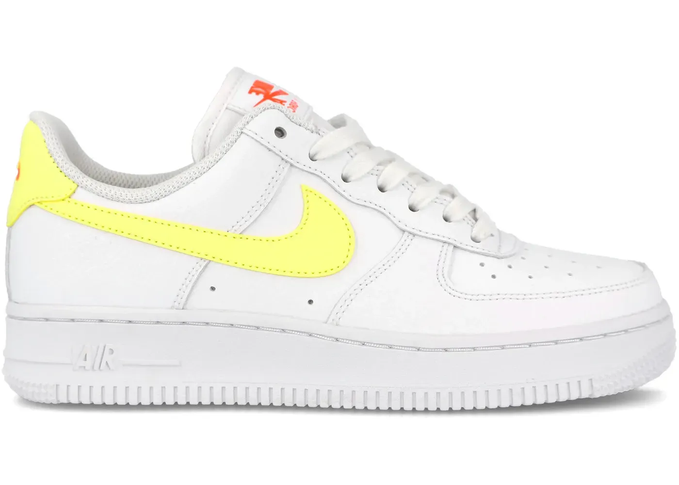 Фото № 1 с приближением к товару «‎Nike Air Force 1 Low '07 White Citron »