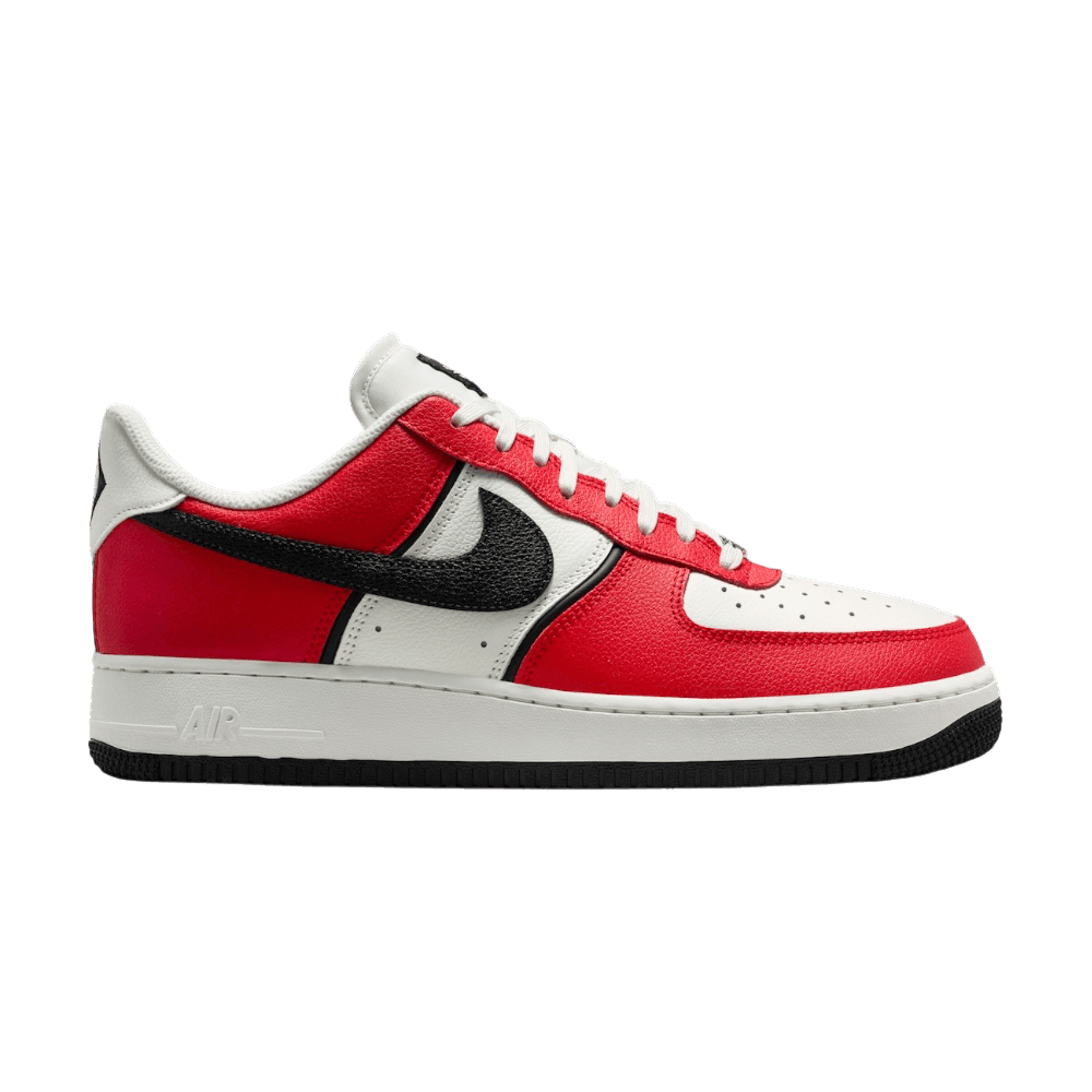Nike Air Force 1 Low 07 LV8 University Red Sail Black
