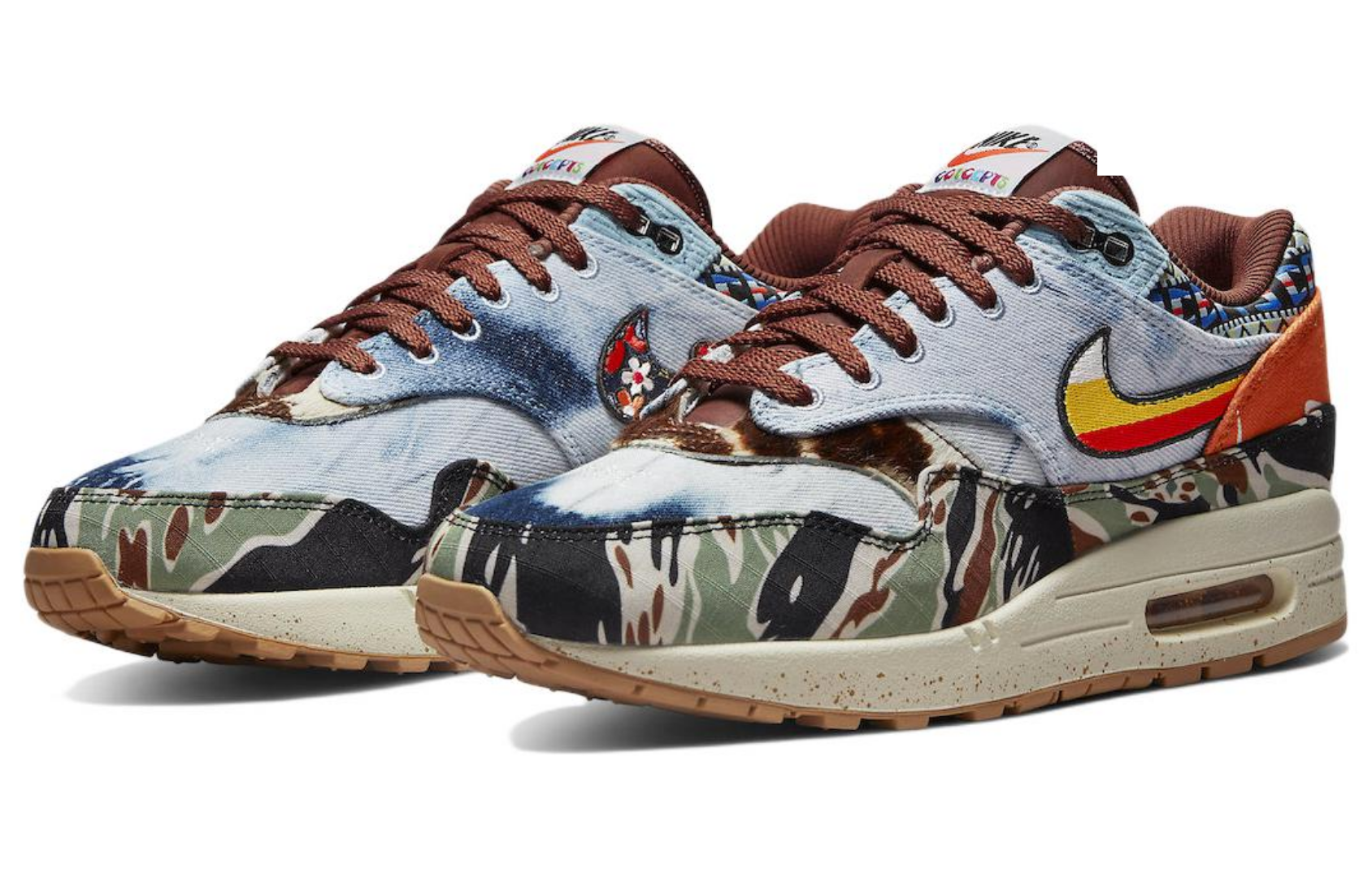 Фото № 3 с приближением к товару «‎Concepts x Nike Air Max 1 Low-Top Running Shoes BlueBlackGreen»