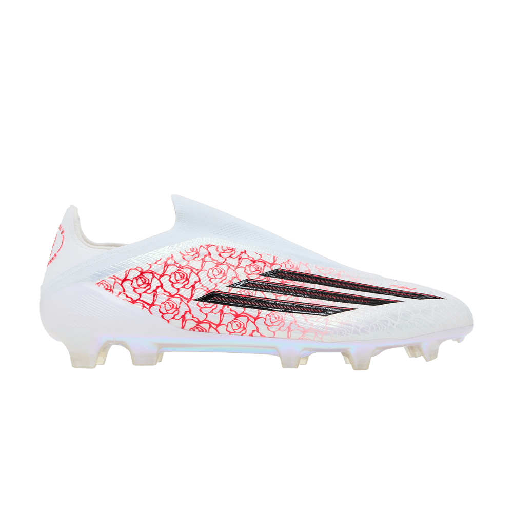 Lamine Yamal x adidas F50 Elite Laceless FG Cloud White Black Lucid Red