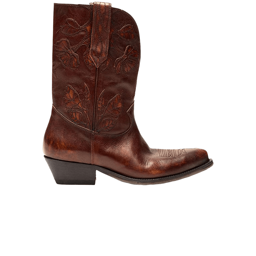 Golden Goose Women's Wish Star Low Boot Dark Brown