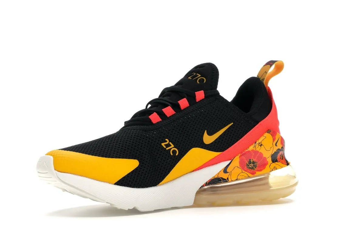 Фото № 2 с приближением к товару «‎Nike Air Max 270 Floral Black Crimson Gold »