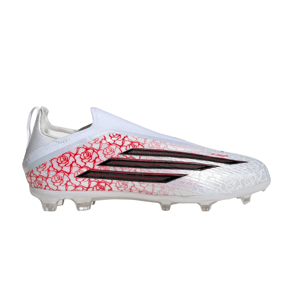 adidas F50 Elite Laceless FG GS PS Cloud White Core Black Lucid Red