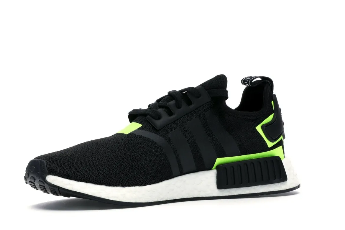 Фото № 4 с приближением к товару «‎adidas NMD R1 Black Volt»