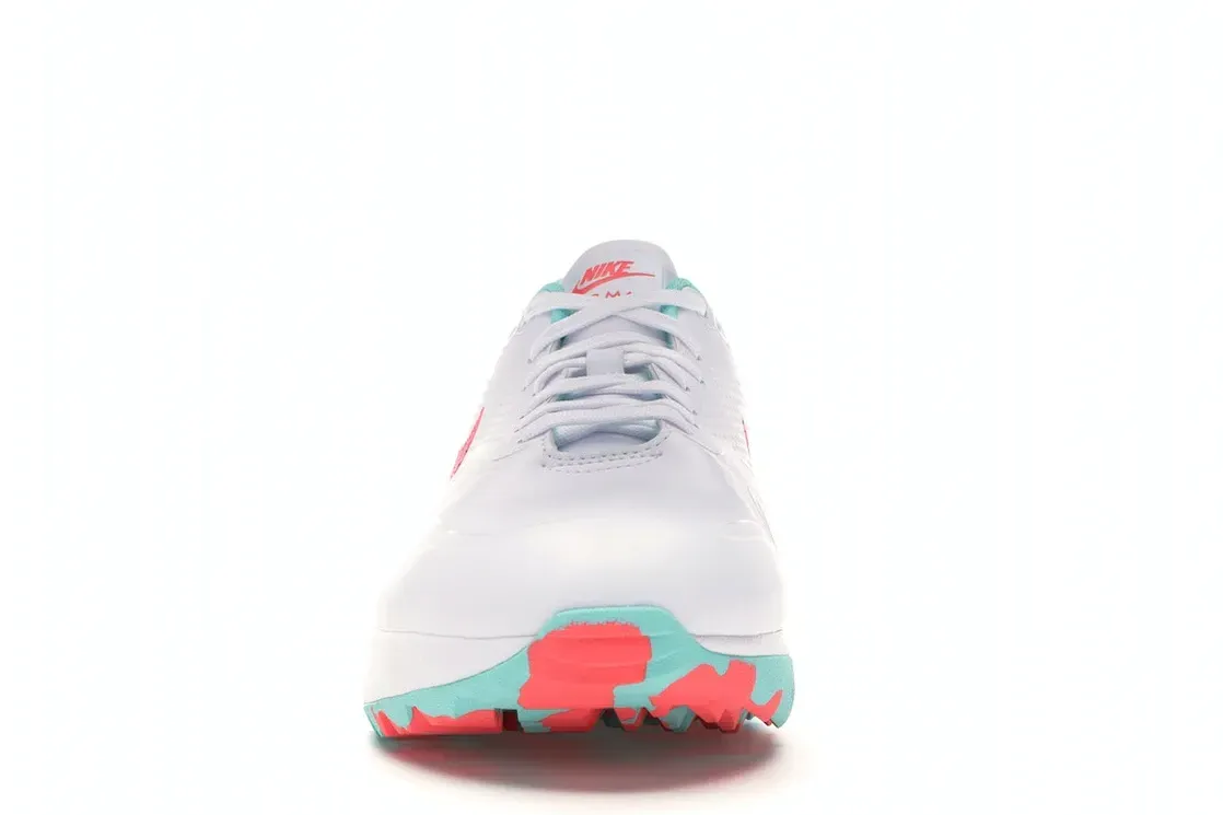 Фото № 2 с приближением к товару «‎Nike Air Max 1 Golf White Aurora Hot Punch»