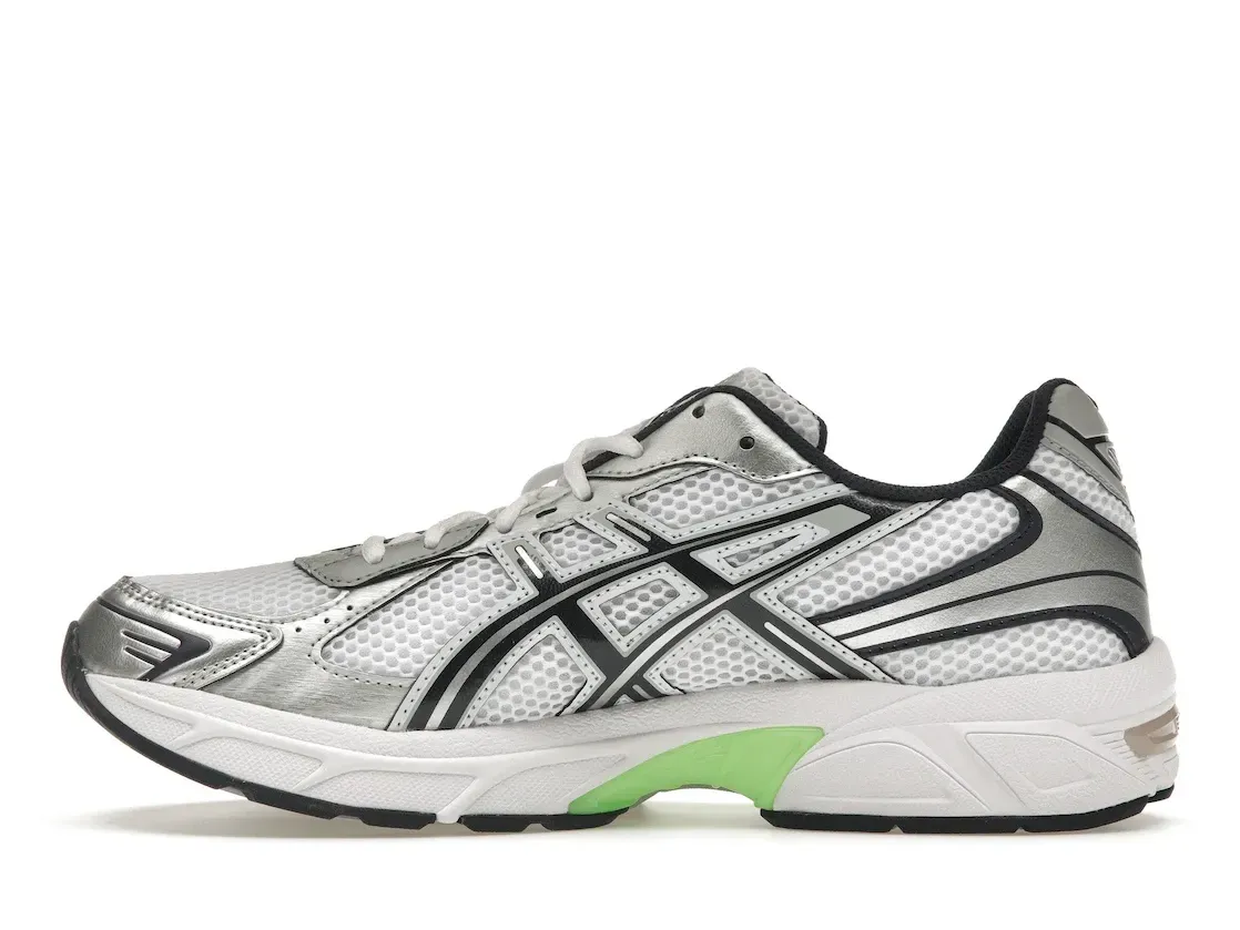 Фото № 3 с приближением к товару «‎ASICS Gel-1130 White Mid Grey Lime Green»