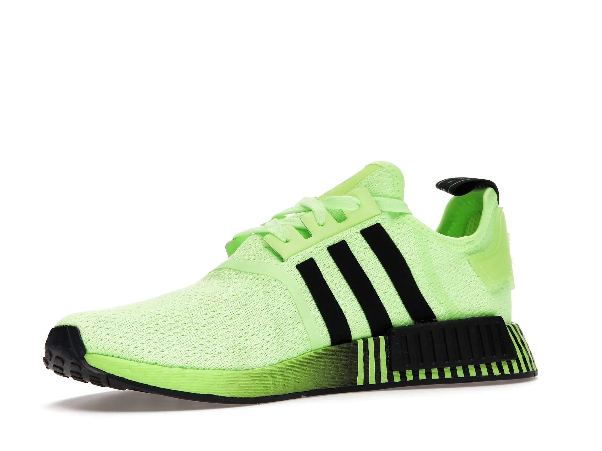 Фото № 4 с приближением к товару «‎adidas NMD R1 Signal Green Core Black»