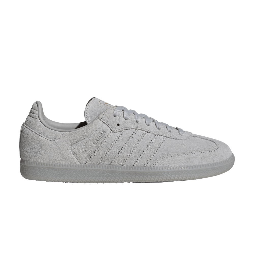 adidas Samba OG Grey Crystal White Gold