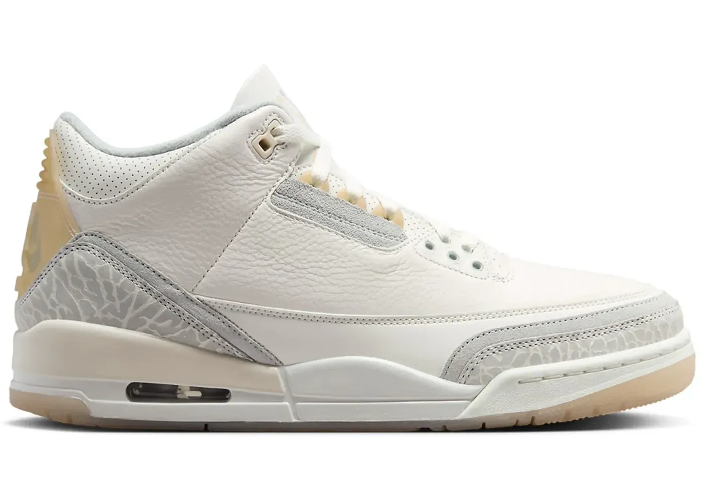 Фото № 1 с приближением к товару «‎Jordan 3 Retro Craft Ivory»