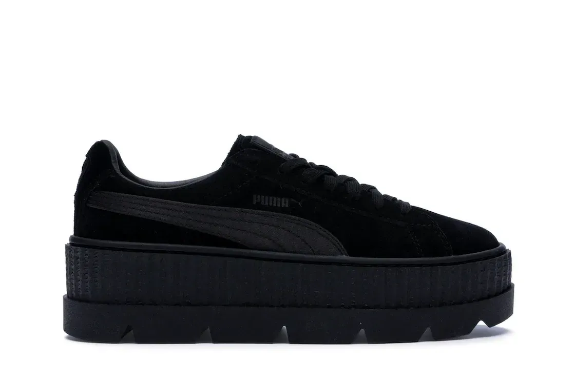 Фото № 1 с приближением к товару «‎Puma Cleated Creeper Rihanna Fenty Black »