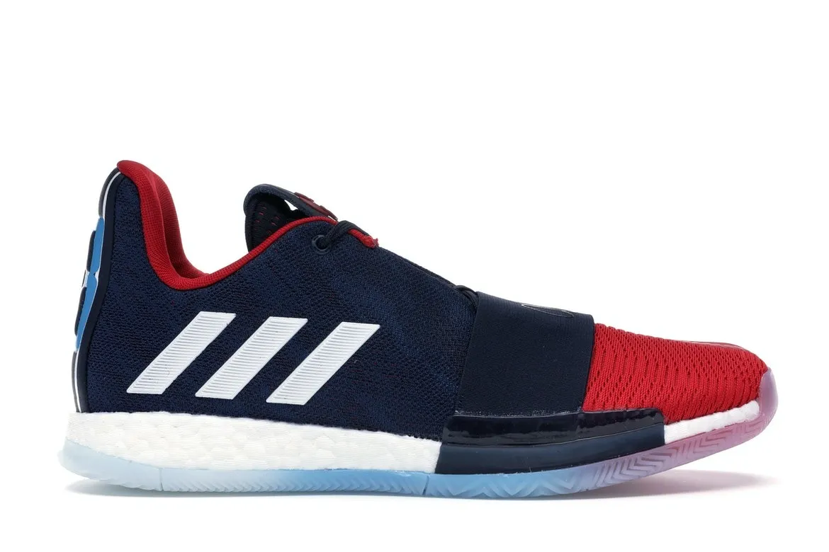 Фото № 1 с приближением к товару «‎adidas Harden Vol. 3 Legend Ink Power Red»
