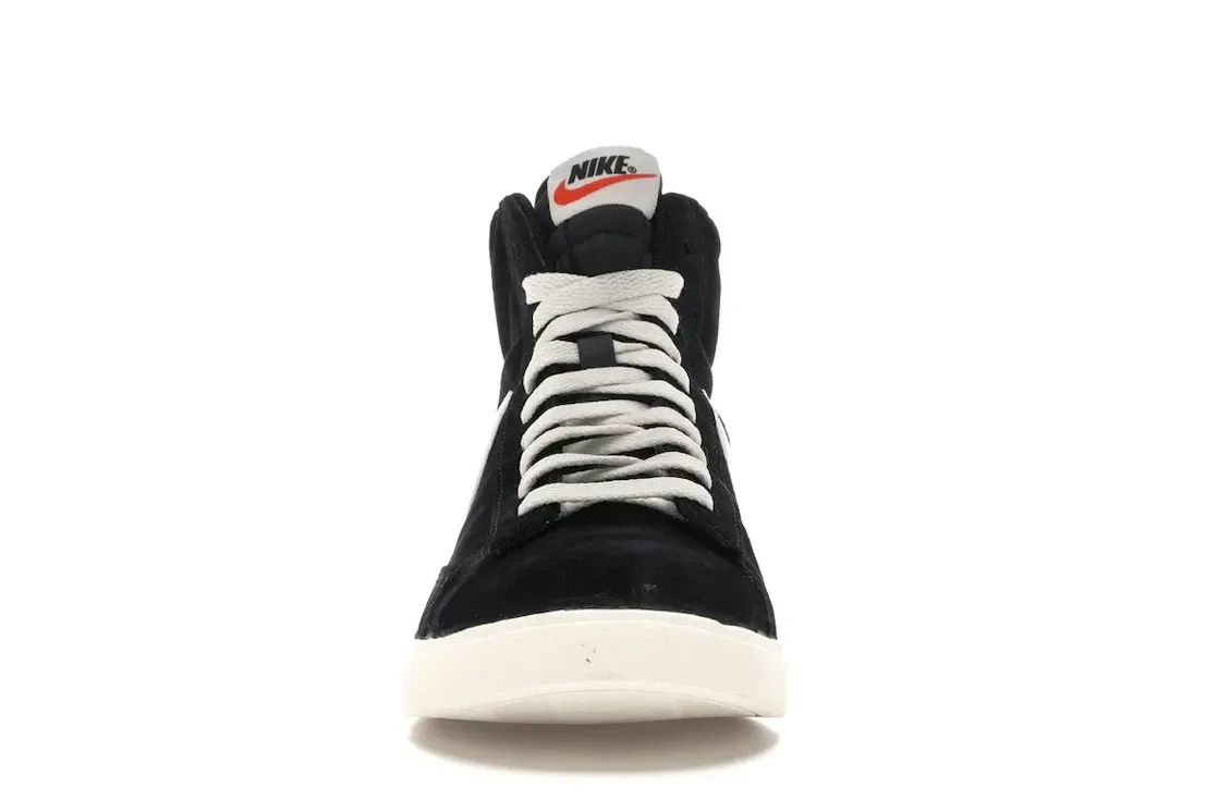 Фото № 2 с приближением к товару «‎Nike Blazer Mid Vintage Suede Black »