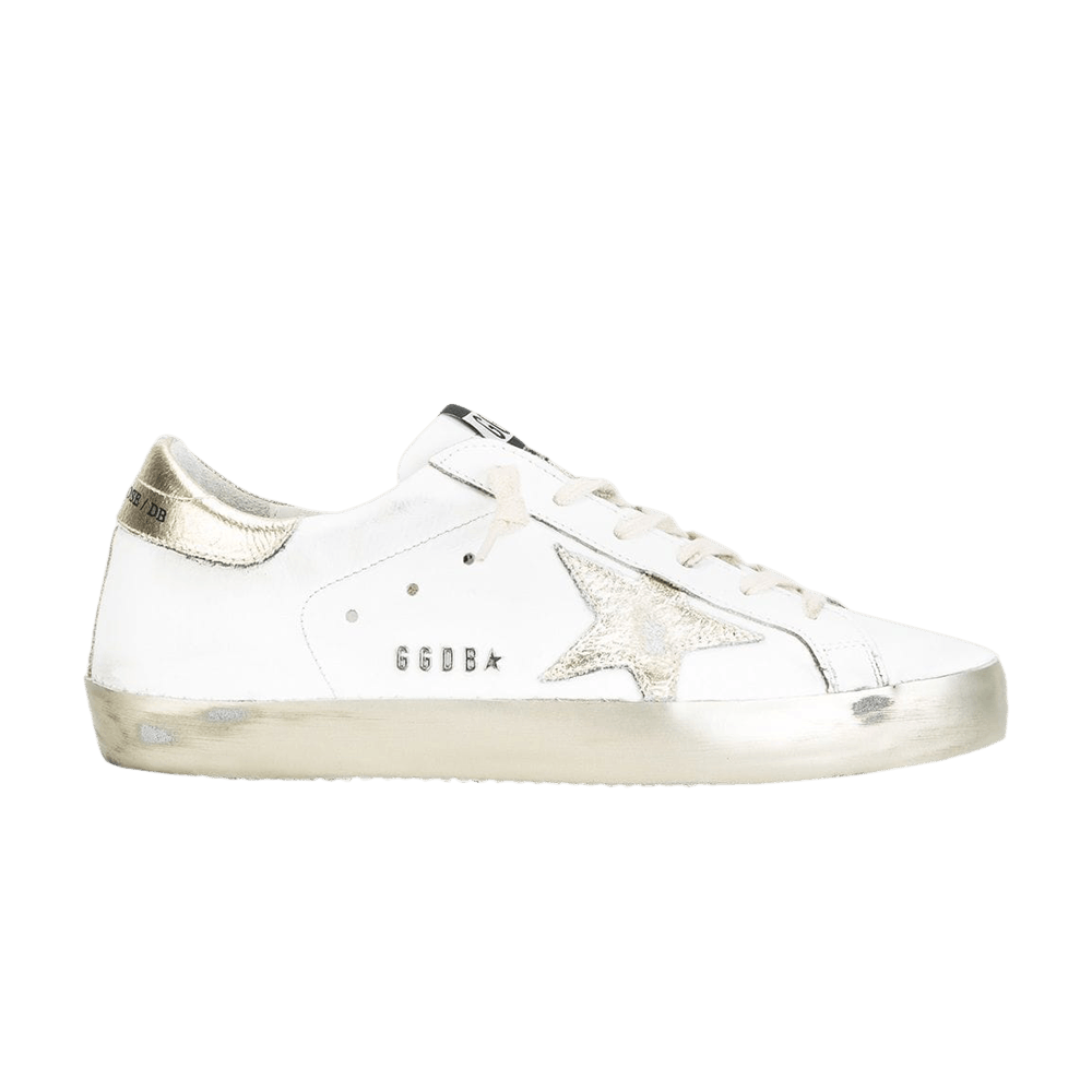 Golden Goose Women's Superstar White Gold