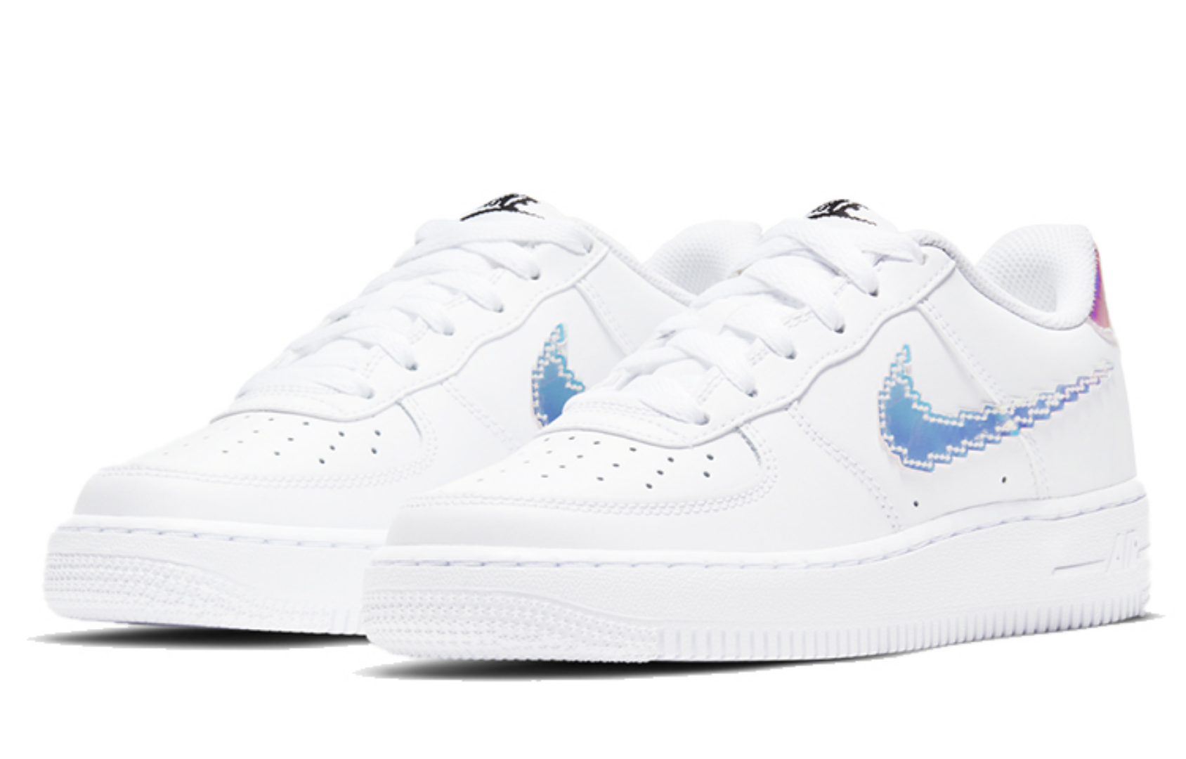 Фото № 3 с приближением к товару «‎Nike Air Force 1 LV8 (GS) WhiteLaser»