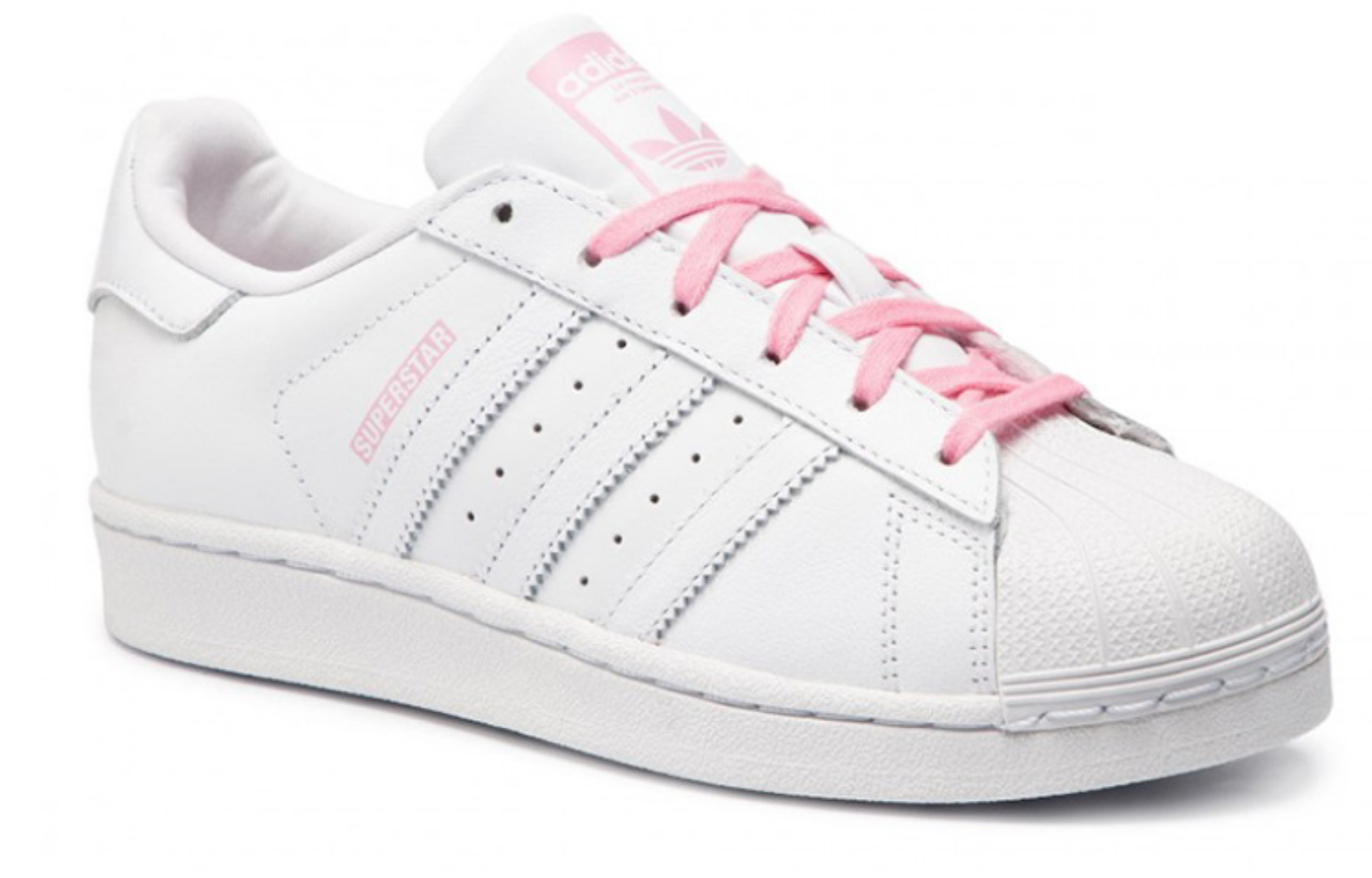 Фото № 4 с приближением к товару «‎adidas originals Superstar J 'Light Pink'»