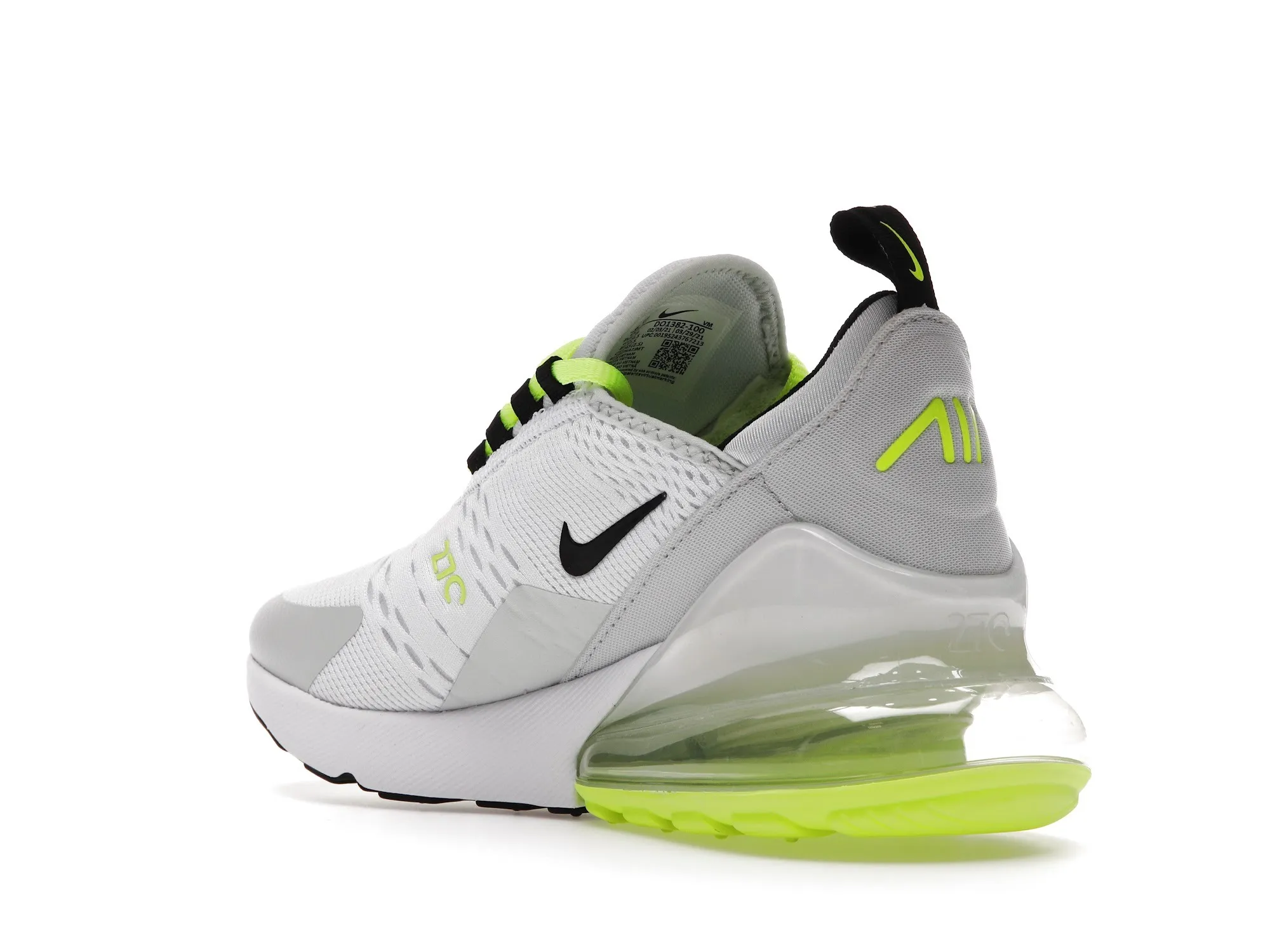 Фото № 5 с приближением к товару «‎Nike Air Max 270 Pure Platinum Volt »