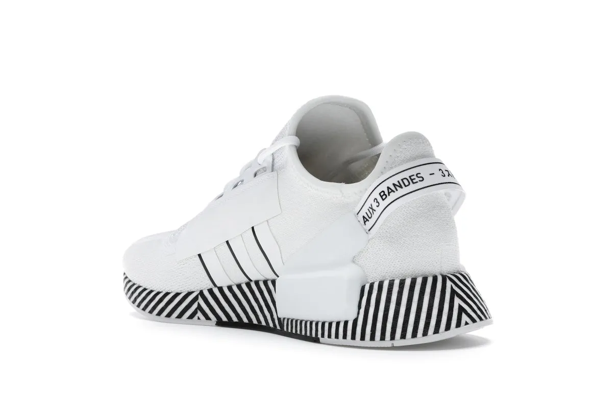 Фото № 6 с приближением к товару «‎adidas NMD R1 V2 Dazzle Camo White»