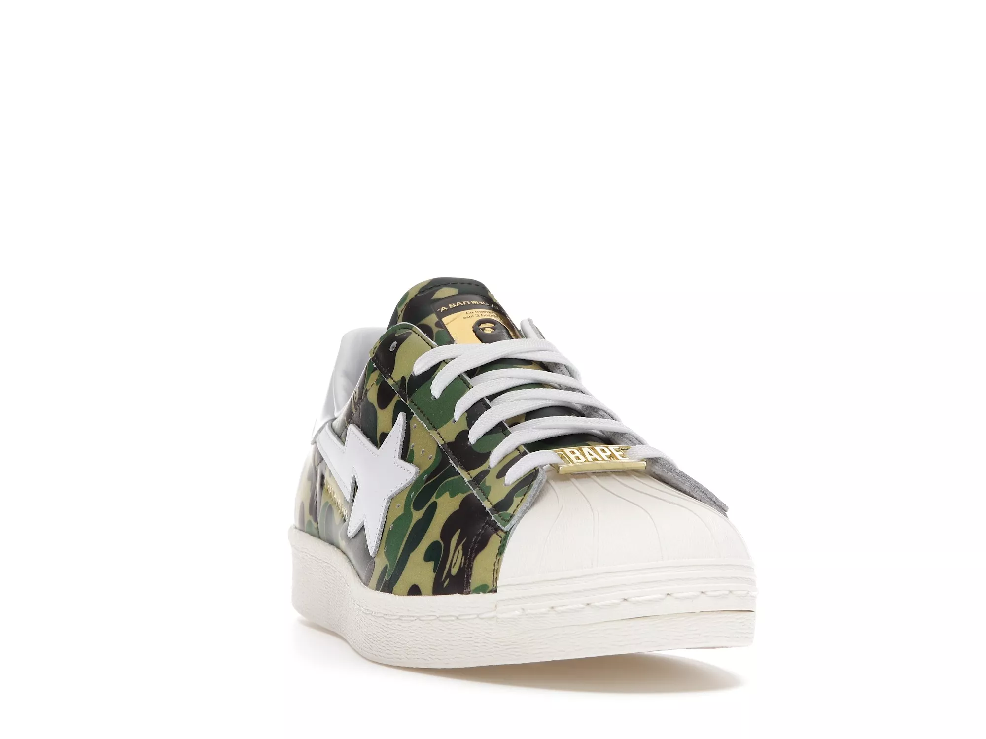 Фото № 1 с приближением к товару «‎adidas Superstar Bape ABC Camo Green»