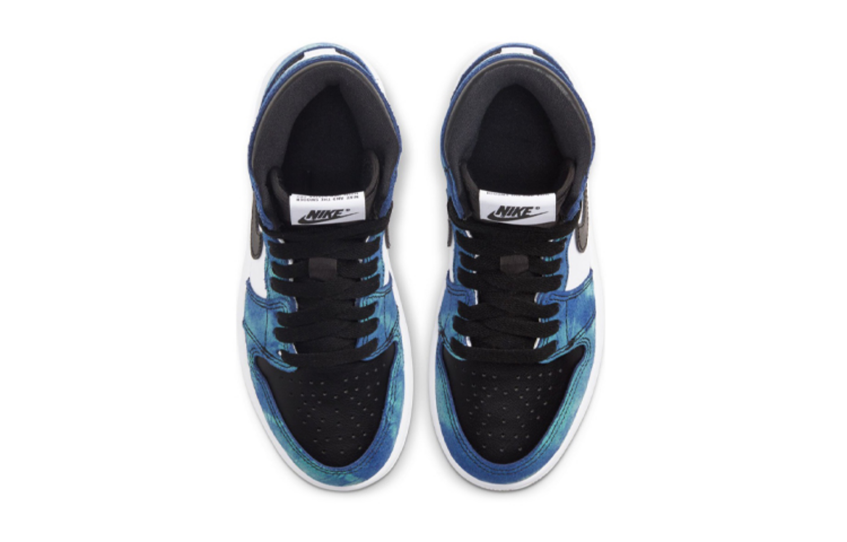 Фото № 4 с приближением к товару «‎Air Jordan 1 Retro High OG PS 'Tie-Dye'»