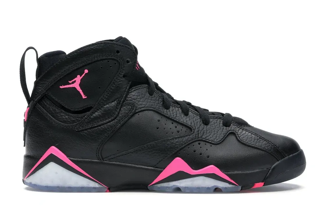 Фото № 1 с приближением к товару «‎Jordan 7 Retro Black Hyper Pink »