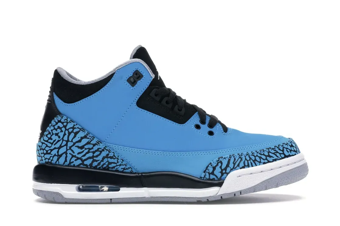 Фото № 1 с приближением к товару «‎Jordan 3 Retro Powder Blue »