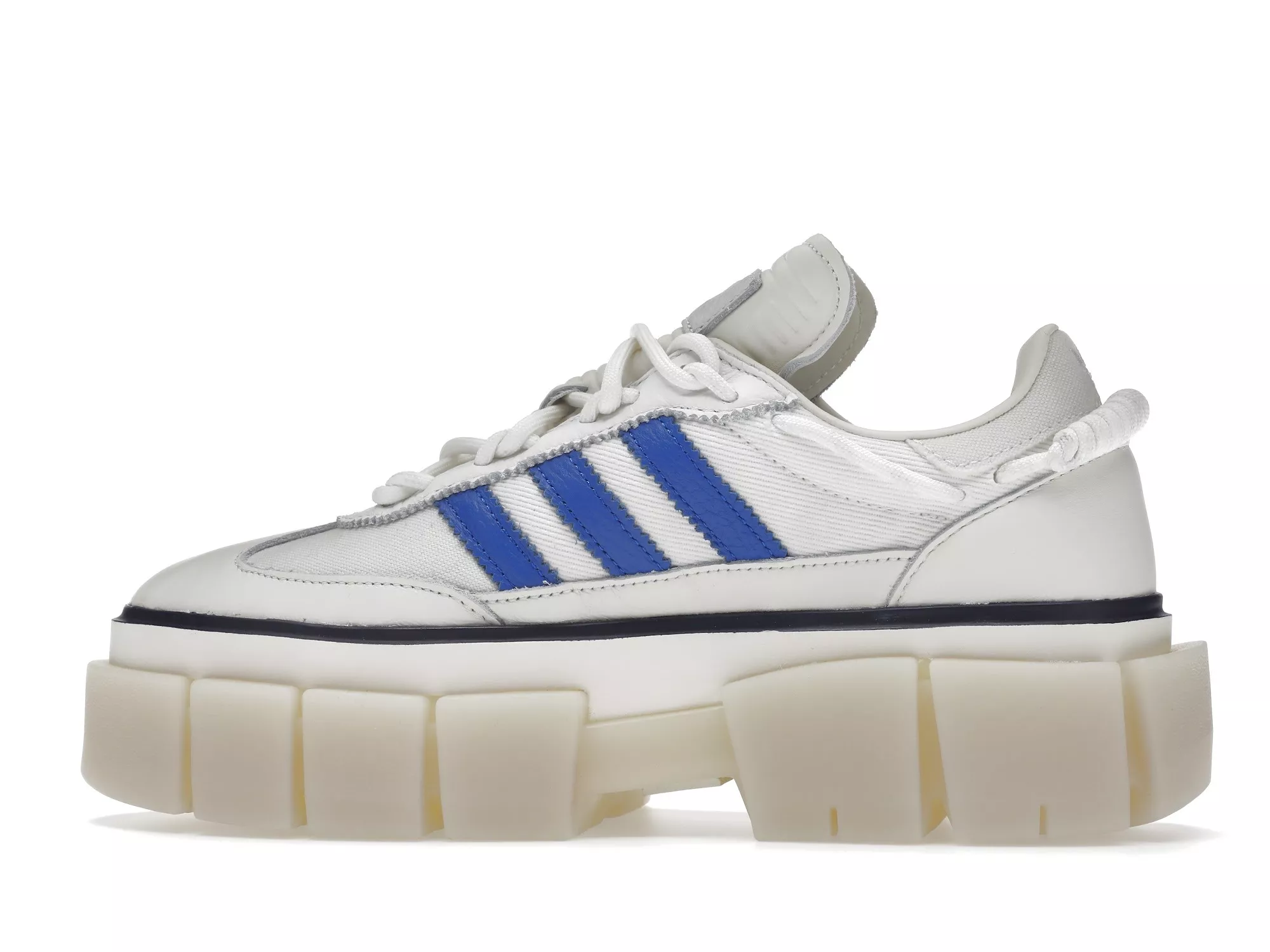 Фото № 3 с приближением к товару «‎adidas Sleek Super Beyonce Ivy Park White Blue»