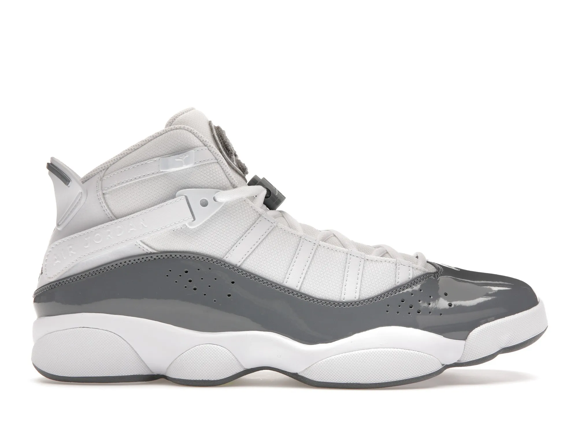 Фото № 1 с приближением к товару «‎Jordan 6 Rings White Cool Grey»