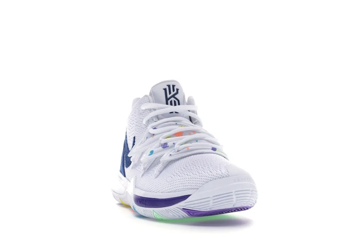 Фото № 4 с приближением к товару «‎Nike Kyrie 5 White Denim »