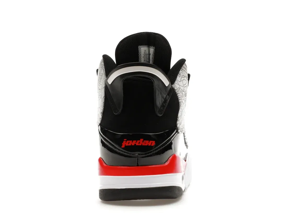 Фото № 4 с приближением к товару «‎Jordan Dub Zero Fire Red»