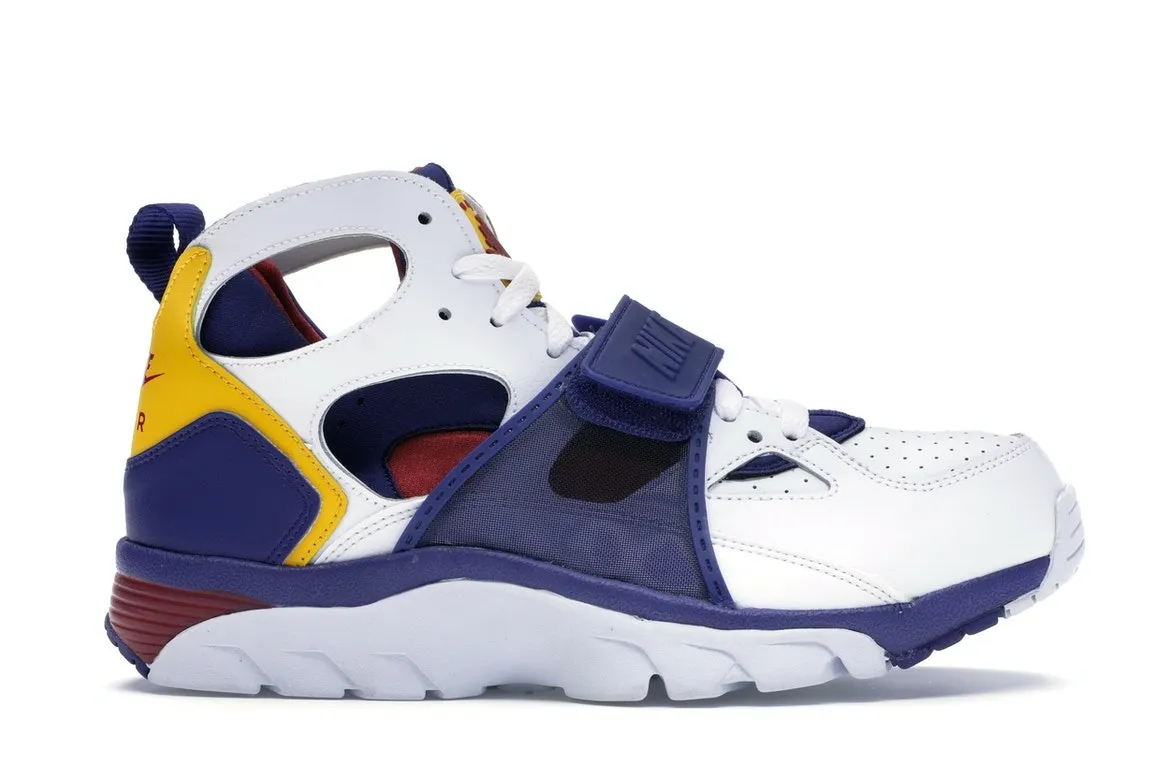 Фото № 1 с приближением к товару «‎Nike Air Trainer Huarache White Regency Purple Amarillo»