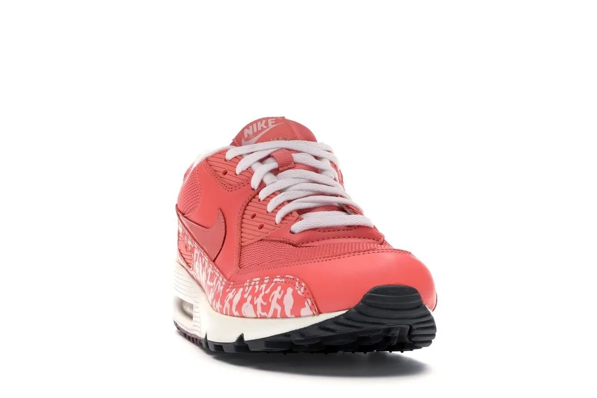 Фото № 3 с приближением к товару «‎Nike Air Max 90 Powerwall Sunblush»