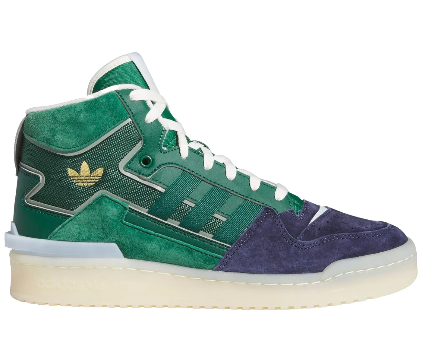 Фото № 1 с приближением к товару «‎adidas Forum Mid Inside Out Dark Green Navy»