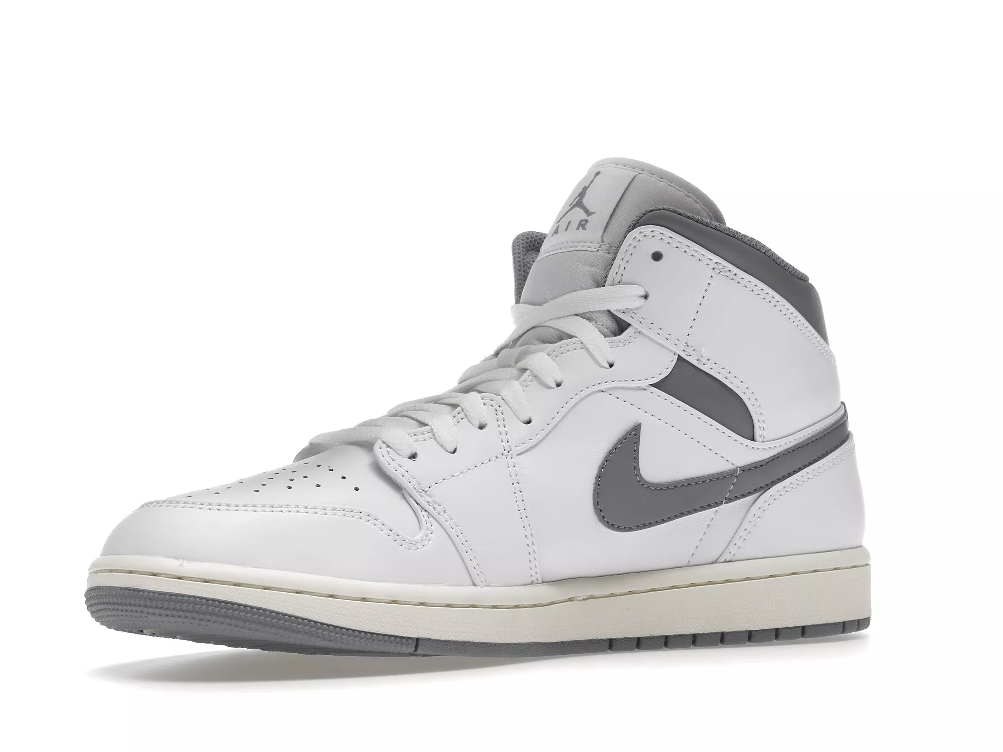 Фото № 4 с приближением к товару «‎Air Jordan 1 Mid Neutral Grey»