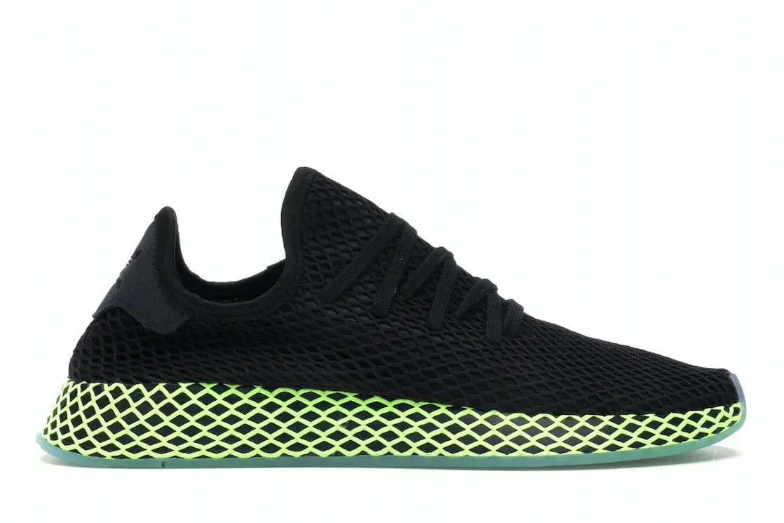 Фото № 1 с приближением к товару «‎adidas Deerupt Core Black Ash Blue»