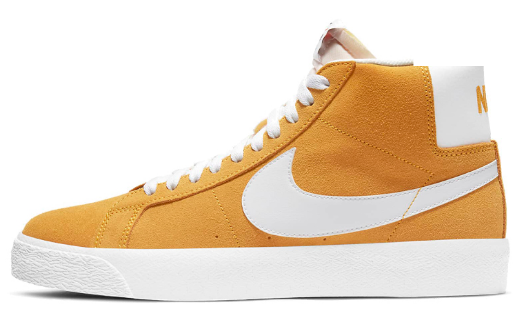 Фото № 1 с приближением к товару «‎Nike SB Zoom Blazer Mid YellowWhite»