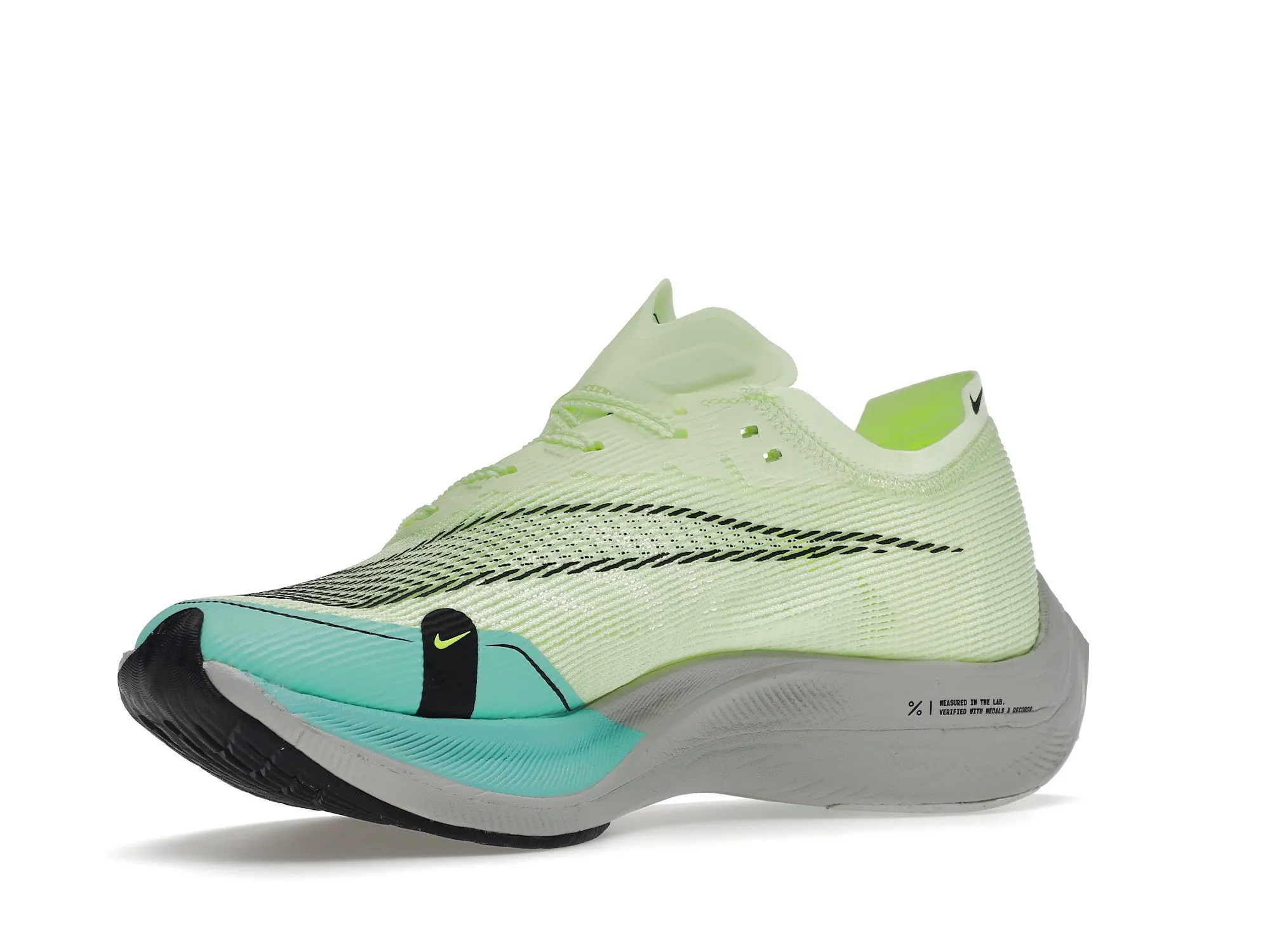 Фото № 3 с приближением к товару «‎Nike ZoomX Vaporfly Next% 2 Barely Volt Turquoise »