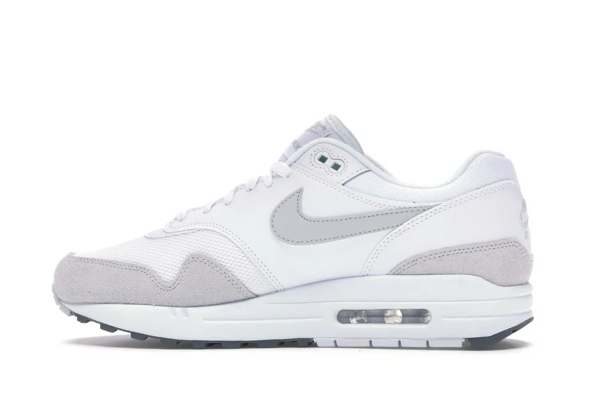 Фото № 5 с приближением к товару «‎Nike Air Max 1 White Pure Platinum»
